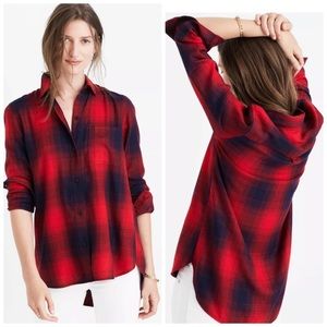 Women's Madewell Classic Ex Boyfriend Shirt